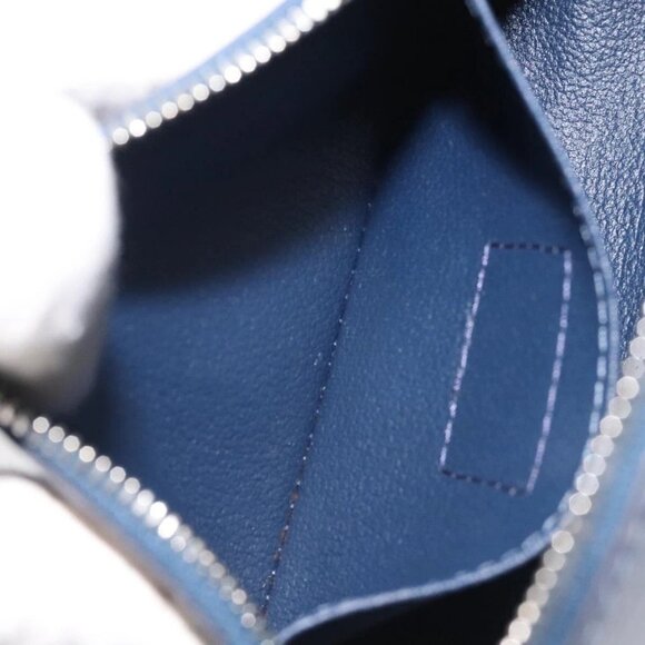 LOUIS VUITTON Epi Pochette Cosmetic PM Cosmetic Pouch Andigo blue - Picture 10 of 15